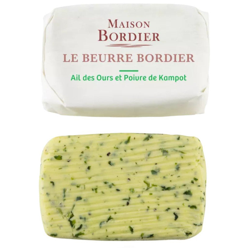 Border Butter Wild Garlic & Kampot Pepper "Ail des Ours et Poivre de Kampot"